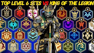 Exclusive! Level 6 Sets vs KOTL | Maxed Out Level 6 Sets Tested Against the KING! | Shadow Fight 3