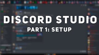 Discord Bot Studio: Setup a bot [Part 1]