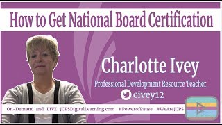 Celebrity How to Get National Board Certification Profile