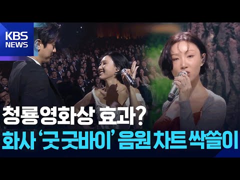 청룡영화상 효과? 화사 ‘굿 굿바이’ 음원 차트 싹쓸이 [잇슈 컬처] / KBS  2025.12.01.