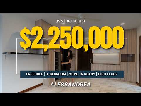 High Floor Freehold 3-Bedder, Under 10 Mins to 2 MRTs | Alessandrea