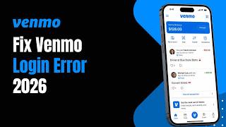 How to Fix Venmo Login Error 2026 !