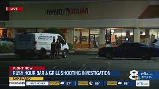 2 people hospitalized after shooting at Lakeland bar, police say