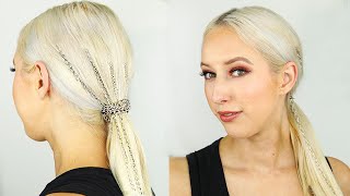 Trying the Hair Chain Trend!