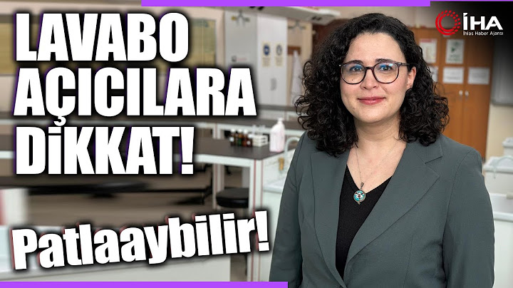 Lavabo Açıcılarda Patlama Riski : Uzmanından ‘Etiket’ Uyarısı