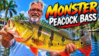 MONSTER Peacock Bass in South Florida