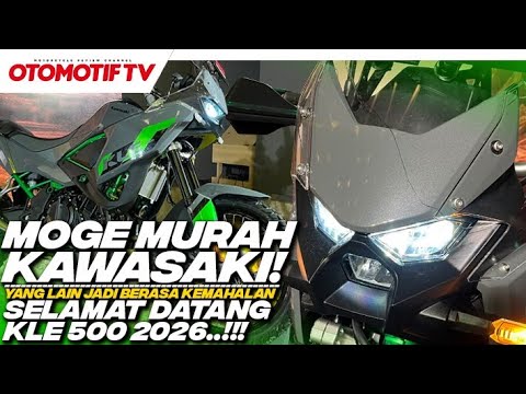 JADI MOGE ADVENTURE PALING MURAH DI KELASNYA! KAWASAKI KLE 500 | Otomotif TV
