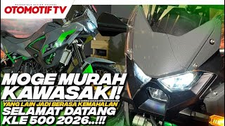 THE MOST AFFORDABLE ADVENTURE BIKE IN ITS CLASS! THE KAWASAKI KLE 500 | Otomotif TV