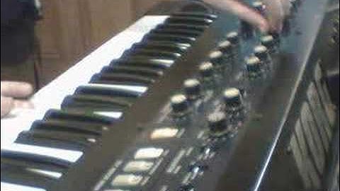 KORG PolySix demonstration