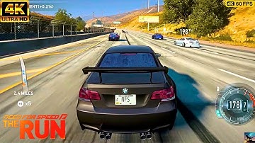 NEED FOR SPEED THE RUN - STAGE 2 - Position 195 - RACE 5 [ 4K 60FPS PC ] Gameplay Walkthrough