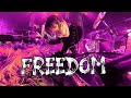 Crossfaith "Freedom" Live Drum Cam