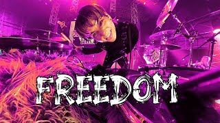 Crossfaith "Freedom" Live Drum Cam