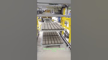 QT6-15 #machine fully automatic block production line with big production #factory block machine