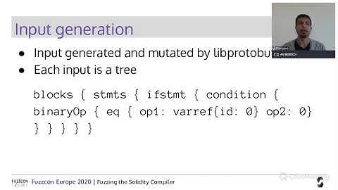 Bhargava Shastry: Fuzzing the Solidity Compiler @FuzzCon Europe 2020