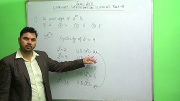 CSIR-NET Mathematical Science June 2011 Question-7