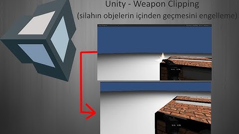 Unity Weapon Clipping(silahın objelerin içinden geçmesini engelleme)