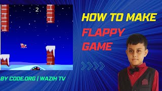 How to make Flappy game by code .org