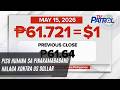 Piso humina sa pinakamababang halaga kontra US dollar | TV Patrol