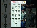 90% People Don’t Know This Tie Trick 😲 | Trinity Knot#didyouknow