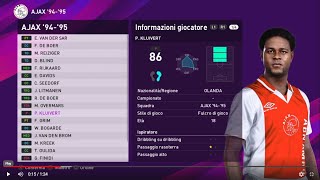 eFootball PES 2020: Ajax '94-'95 (PS4)