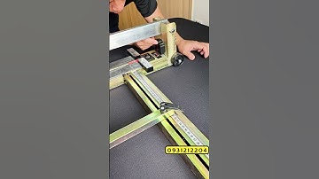 Khi Laser Bàn Cắt Gạch Men Bị Lệch Thì Phải Làm Sao #Short