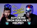 HELM IRON MAN INI MAHAL & OVERRATED?? (UNBOXING & REVIEW IRON MAN MARK 5 HELMET BY AUTOKING)