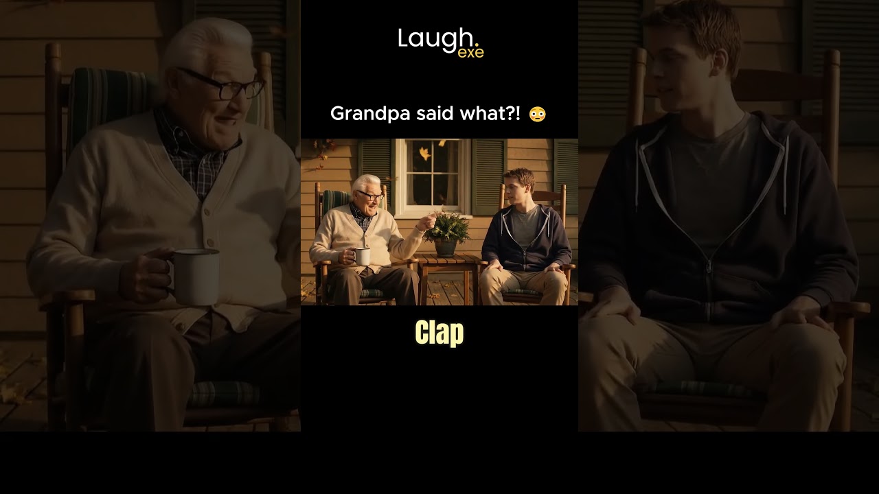 Grandpa Explains Dark Humor… and It Gets DARK   #funny #comedy #funnycomedy