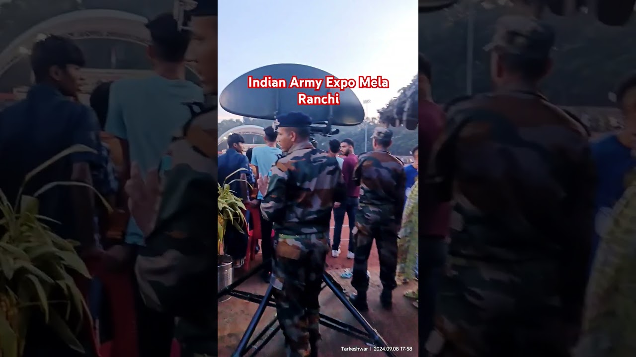 Indian Army Expo Mela Ranchi Jharkhand