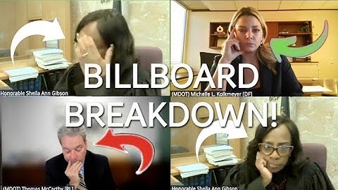 billboard location is very serious business [apparently]