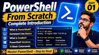 What is PowerShell | PowerShell vs CMD Explained for Beginners | PowerShell Tutorial Part 1