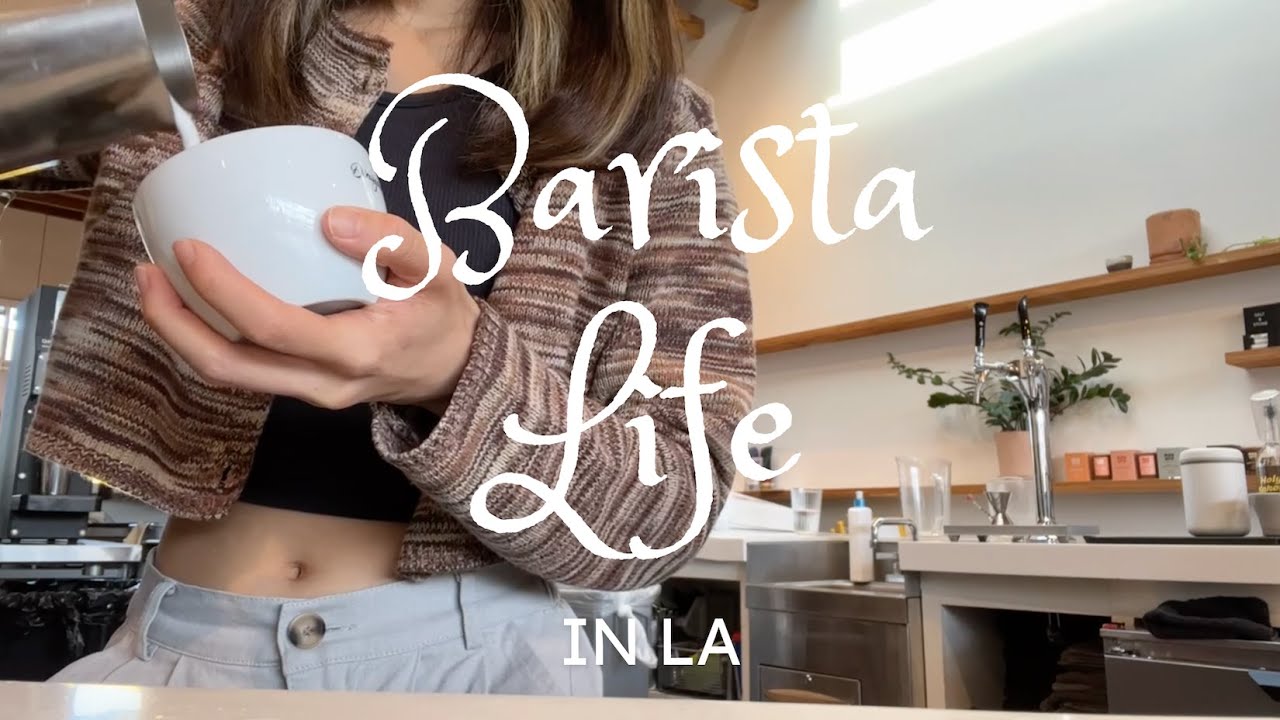 Day in the life of a barista in LA || holiday ver. - YouTube
