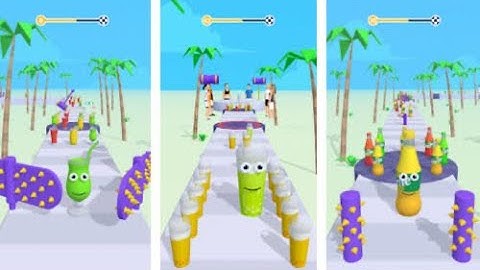 ✅Juice Run in All Levels Game Mobile Update New Trailer iOS,Android Gameplay Walkthrough UKZJKAHM