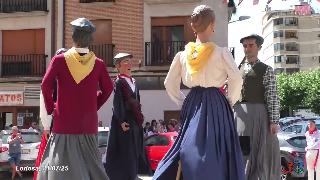Lodosa, Fiestas Patronales, Vuelta de Misa de Autoridades y Concierto Banda, 31-07-2026