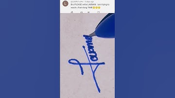 Laxman🌹 Name ❤Signature stylish√|| #trendingshorts #signature #viral #signaturestyle #shorts