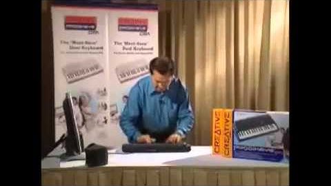 Creative Labs Keyboard Drum Demonstration