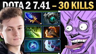 Faceless Void with 30 Kills and Battlefury - Dota 7.41