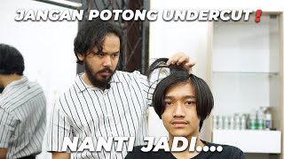 Potongan Rambut Belah Tengah Ganteng Pisan!