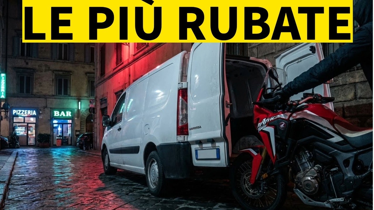 Le Moto Più Rubate d’Italia — I Modelli Che Spariscono in 60 Secondi