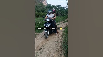 đi xe ôm thì phải ôm chứ 😂#giaitri