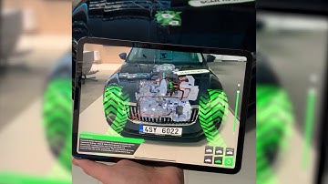 ŠKODA AR & VR presentation of electromobility