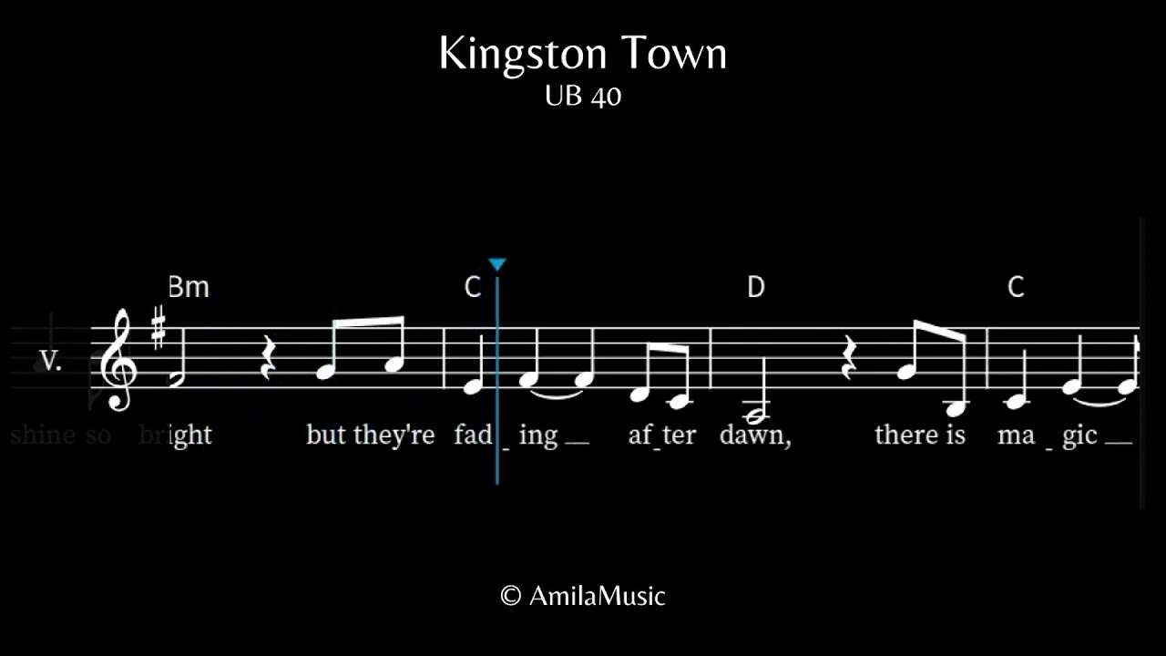 Kingston Town - UB 40 - Transcription
