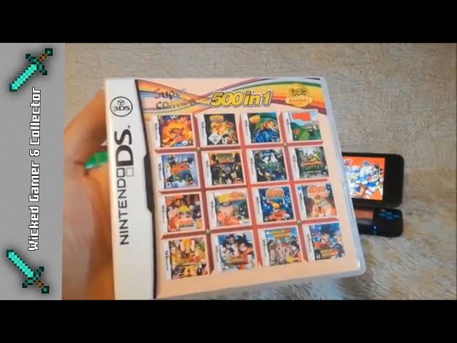 Nintendo Ds Mega Pacote De 499 Jogos Roms 3ds