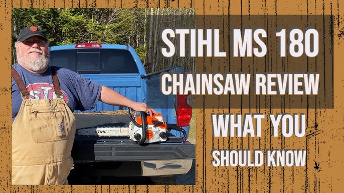 MS 180 Chainsaw, Reliable, Light-Duty Chainsaw