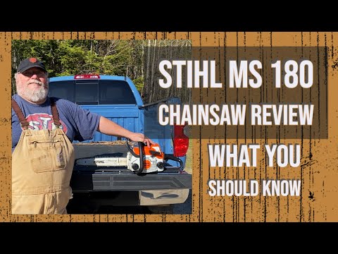 ভিডিও: Chainsaw MS 180 Stihl. বর্ণনা, বৈশিষ্ট্য এবং পর্যালোচনা