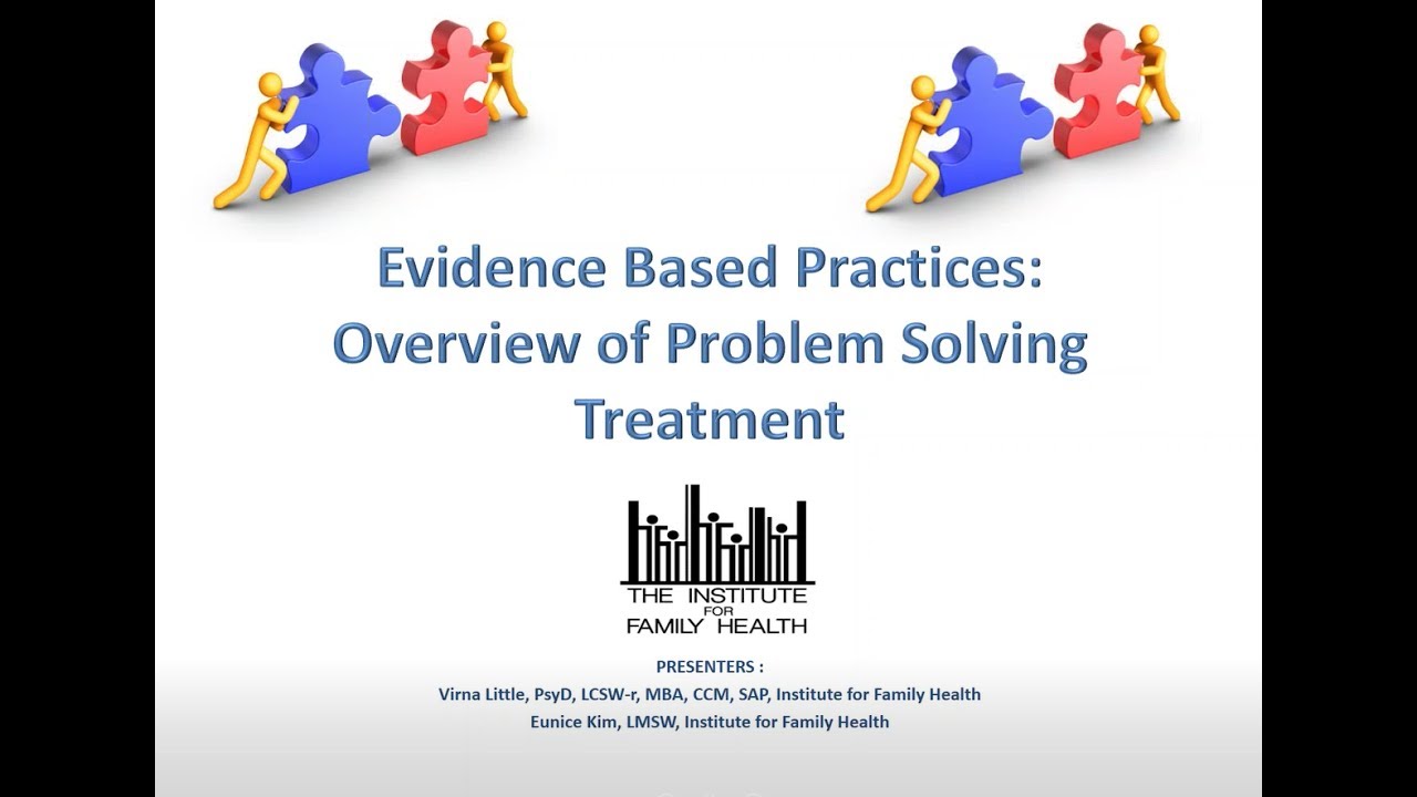 evidence based tools for problem solving