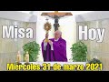 Misa de Hoy miercoles 31 de marzo 2021 PAPA FRANCISCO full HD 1080p