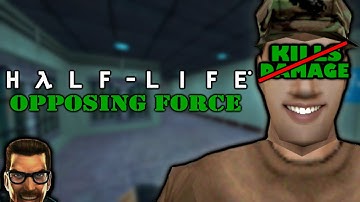 Can You Beat Half-Life Opposing Force Without Taking DAMAGE And Killing ANYONE?