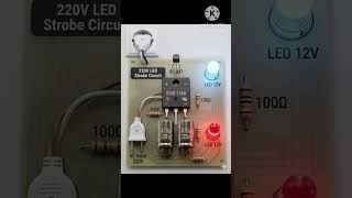 "220V pe LED Strobe Banaya 🔥 Ghar mein Disco Light! ⚡"