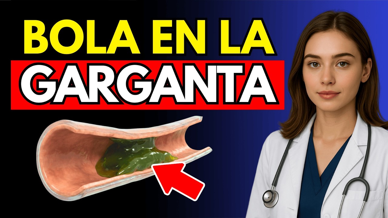 ¿Flema Pegada que NO Sale? No es Moco, es PEPSINA (Solución)