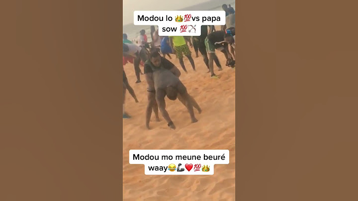 Modou lo vs Papa Sow (contact)